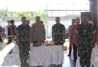 Dandim 1016/Palangka Raya, saat menghadiri peringatan HUT ke-12 dan pembukaan Rapimnas Gerdayak Indonesia Tahun 2022, Sabtu (28/5/2022).