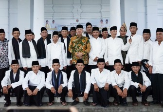 Pelantikan kepengurusan IKA-SeMaKu (Seluma-Manna-Kaur) kabupaten Kepahiang, Jumat (27/5/2022).
