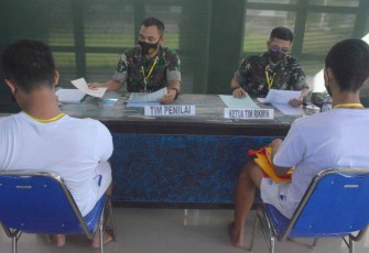 Sub. Panda Mamuju resmi memulai seleksi Akmil