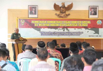 Kegiatan Binkom Kodim 0714/Salatiga 