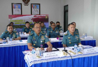 Kakuwil Koarmada III ikuti Rakernisku I TNI Angkatan Laut TA. 2022 