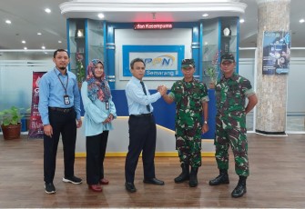 Pelaksanaan study banding Korem 073 dengan KPPN Semarang 