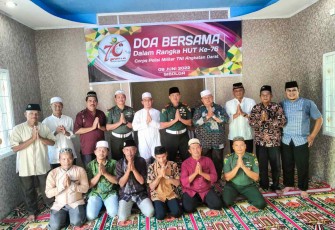 Doa bersama Denpom 1/2 Sibolga