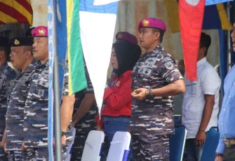 Upacara Pembukaan Ops Kamla & Penegakan Hukum Lantamal X 