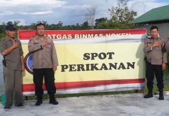 Pengecekan spot perikanan di distrik Dekai