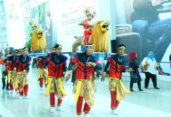 Festival budaya di Bandara Internasional I Gusti Ngurah Rai Bali 