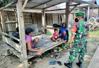 Pos Kamling menjadi sarana komsos Serka Siswanto