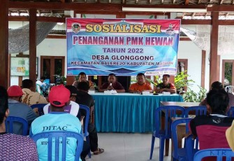 Sosialisasi penanganan penyebaran virus P.MK ternak