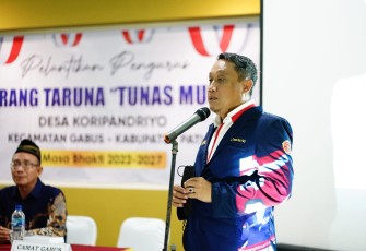 Wabup Safin melantik pengurus Karang Taruna Tunas Muda