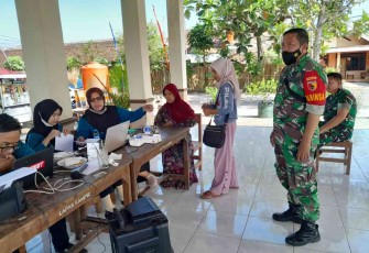 Vaksinasi Kodim 0803/Madiun sasar warga Kanigoro 
