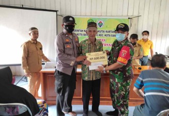 Pendampingan warga binaan menerima BLT DD