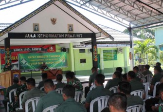 RAT Koperasi di Kodim 1015/Sampit