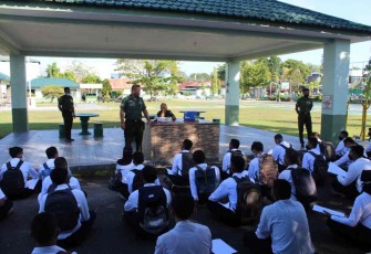 Sosialiasi pengisian blangko calon prajurit