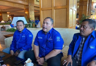 Musyawarah Cabang (Muscab) DPC 22 kota/kabupaten di Jatim yang berlangsung serentak di Shangrila hotel, Senin (20/06/22).