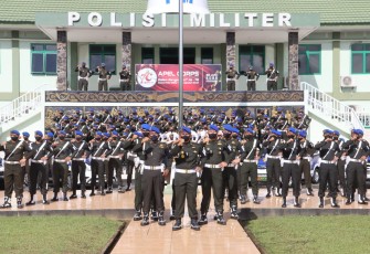 Personel Pomdam XII/Tpr merayakan hari jadi ke 76  Pomad 
