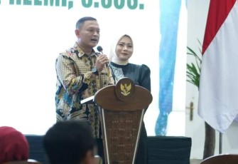 Lepas sambut Dandim Madiun di pendopo muda graha