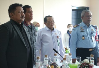 Kanwil Kemenkumham Banten saat Peringati HANI 2022 Secara Virtual