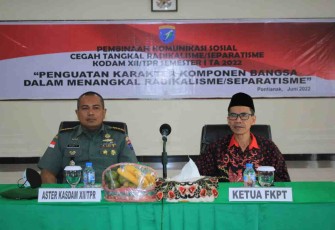 Binkomsos cegah radikalisme dan sparatis di wilayah Kodam XII