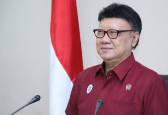 Menteri PAN RB yang juga mantan Sekjen PDI Perjuangan Tjahjo Kumolo semasa hidup