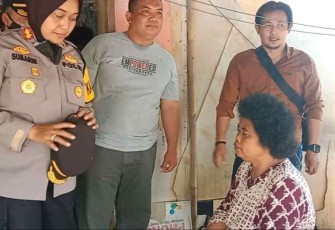 Kapolres Subang saat meninjau rutilahu