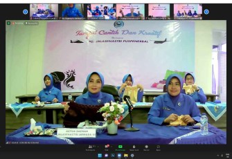 Berbagi Ilmu Tanpa Mengenal Jarak Secara Virtual di Koarmada III 