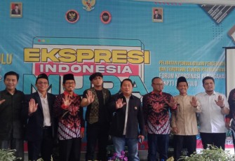 Kegiatan pelibatan pemuda dalam pencegahan radikalisme dan terorisme dengan pitutur kebangsaan "Ekspresi Indonesia Muda" yang dihelat Forum Koodinasi Pencegahan Terorisme (FKPT) Bengkulu, Kamis (07/07) pagi.