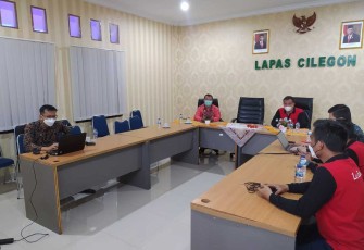 Pelaksanaan monev di lapas kelas II A Cilegon