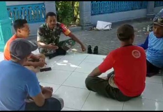 Komsos bersama warga binaan