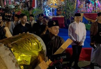 Takbir keliling Dandim Pacitan 