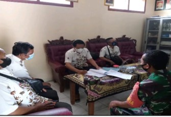 Puldata di kantor desa Punung