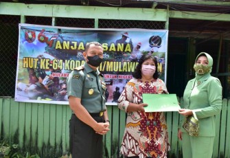 Danrem 091/ASN sambangi warakawuri di wilayah Korem 091/ASN