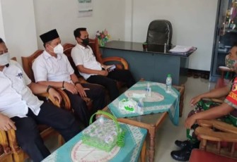 Jalin silaturahmi bersama aparat pemerintah desa