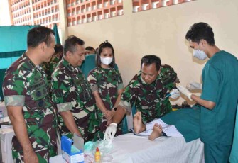 Sunatan massal yang digelar RS dr. Asmir di Kecamatan Bringin 