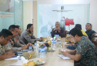 Kakanwil Banten saat rakor pemberantasan narkoba