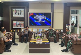 Peserta didik PKDN Sespimti Polri temui Kasdam XII/Tpr 