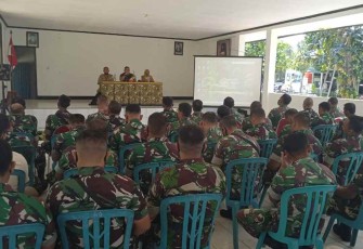 Sosialisasi program ISIKHNAS di Makodim 0801/Pacitan 