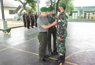 Wadanrindam Jaya saat membuka pendidikan Bintara Intelijen 