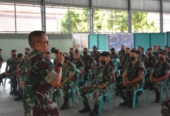 Tim Waslakgiat Permildas Kodiklatad saat memberikan materi pelatihan 