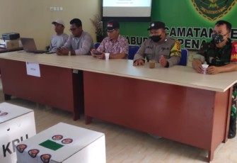 Serda Djatmiko saat pelaksanaan pemilihan anggota BPD Desa Sidorejo 