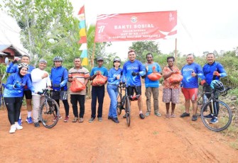 Swafoto baksos peduli lantamal XI Merauke