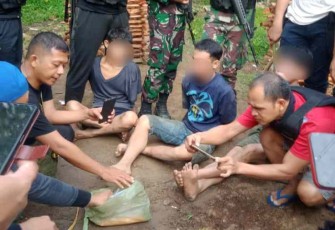 Satgas pembatasan saat gagalkan penyeludupan Sabu 