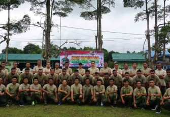 Foto bersama jajaran Kodim 1206/PSB
