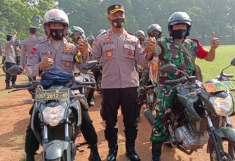Sinergitas TNI Polri distribusikan bantuan sosial BBM