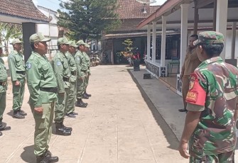 Pelatihan linmas desa binaan