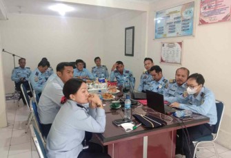 Kadiv Keimigrasian Ujo Sujoto saat Persiapan Kontestasi WBK di Cilegon