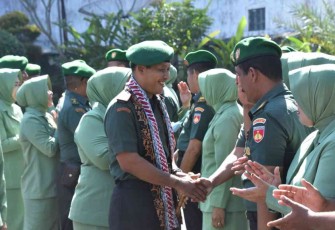 Kunjungan Danrem 073/Mkt di Kodim 0714/Salatiga