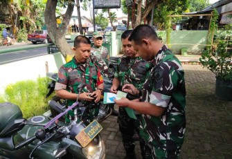 Evaluasi Organisasi Satkowil Kodim 0803/Madiun