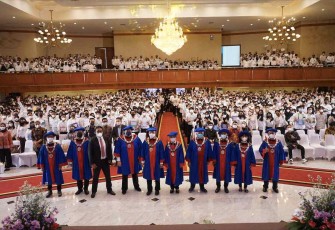 Dokumentasi: Pelaksanaan Sidang Terbuka Penerimaan Mahasiswa Baru Universitas Pertamina Tahun 2022.