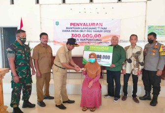 Pendampingan penyaluran BLT DD