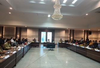 Rapat dengar pendapat antara Bakamla dan Pemda Babel